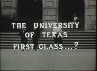 Progress Report Austin, no. 6 - The University of Texas First Class (1962)