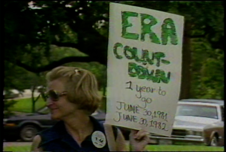 ERA Countdown Rally in Austin (1981) - KPRC-TV Collection