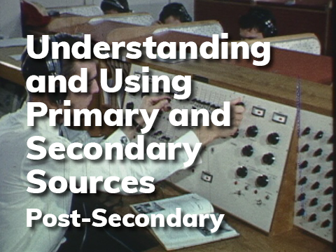 LP Understanding and Using Primary and Secondary Sources P-S