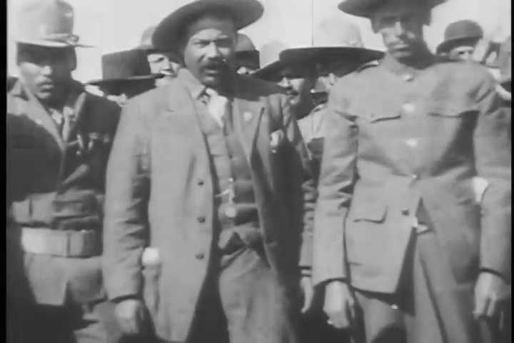 Pancho Villa On The Border 1913