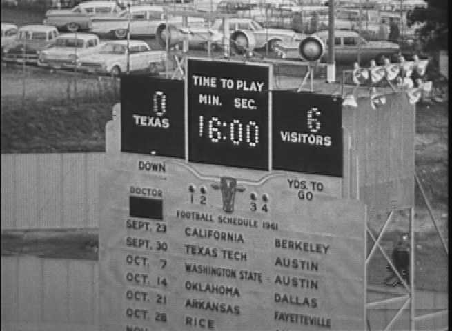 The TCU Football Collection - TCU At Texas (1961)